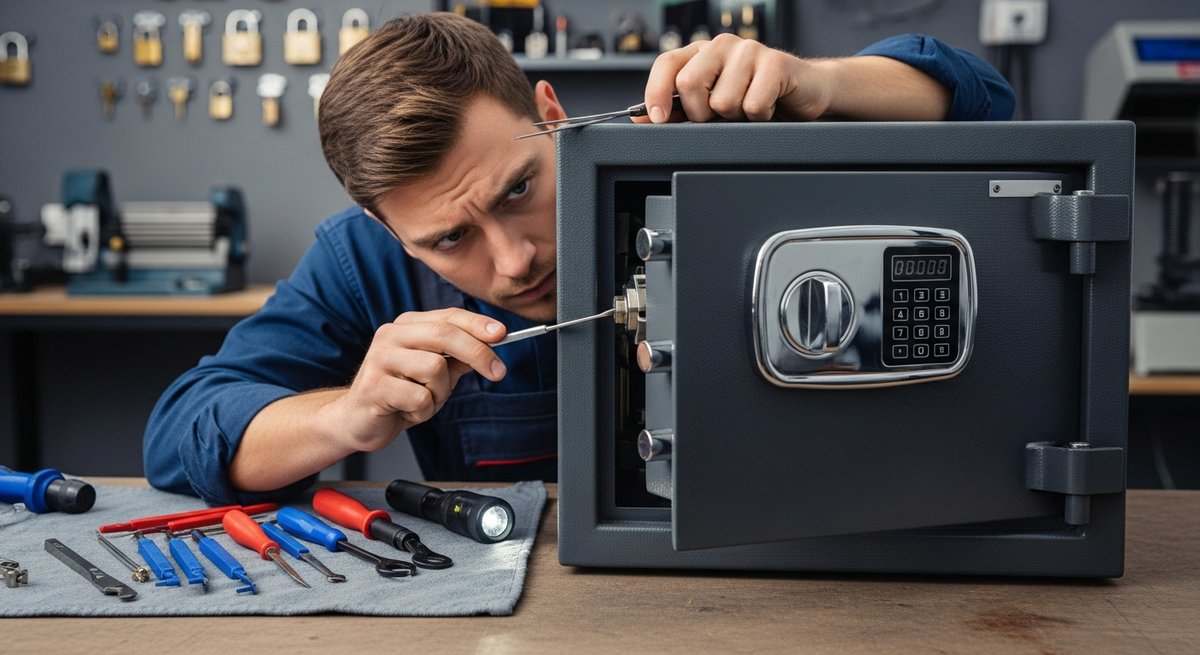 ouverture porte cave serrure Colombes